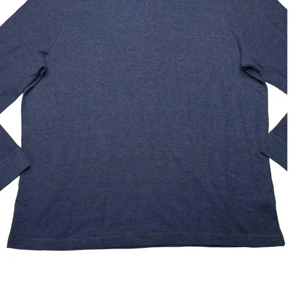 Club Room Cotton Blend Long Sleeve Mens Light Thermal Size 2XL - Picture 10 of 11